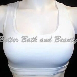Moving Comfort No Wire Sports Bra SMALL 32AB - 34A White  Gently Pre-owned, Exce